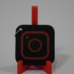 instagram nfc keychain